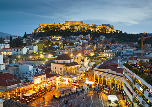 Athens Plaka Night Market